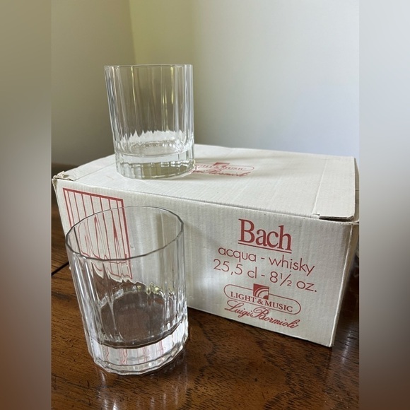 NIB Luigi Bormioli - Italy, BACH, Double Old Fashioned - Set of 6, 8 1/2 oz - Picture 1 of 4